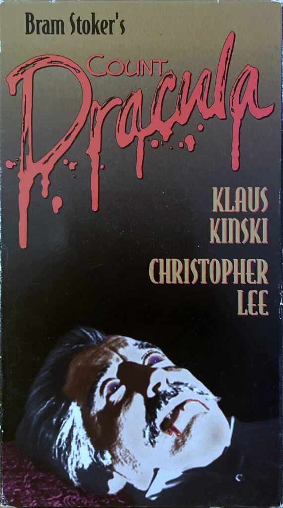 Count Dracula VHS